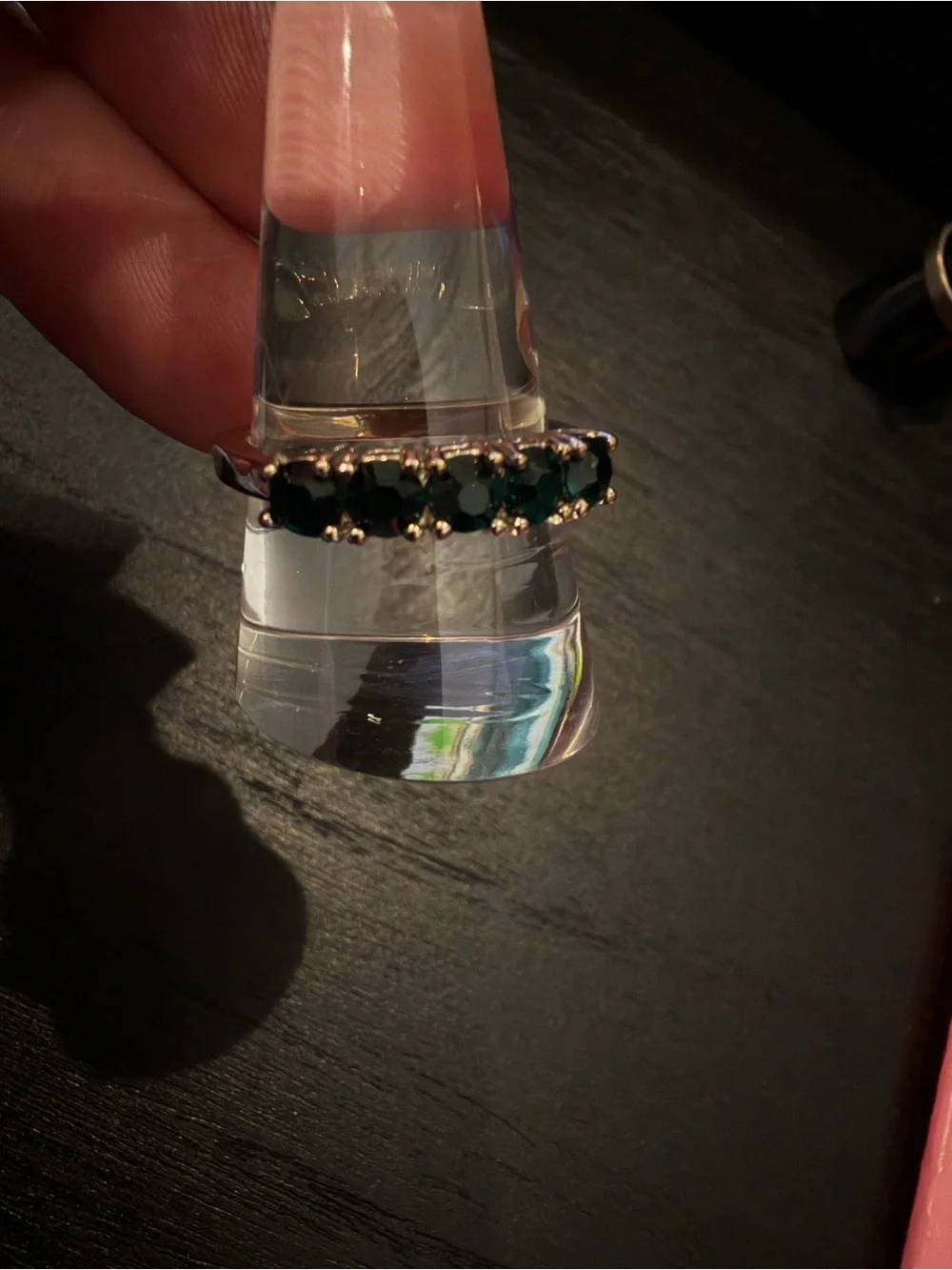 Crafting 3 rings with rhodium loss.
